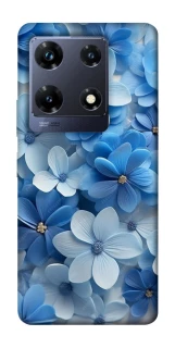 Чехол на Infinix Note 30 Pro Синие цветы фото 1 из 1