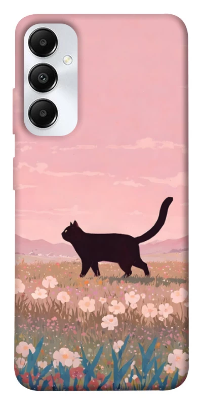 Чохол на Samsung Galaxy A05s cat on a field фото 1 з 1