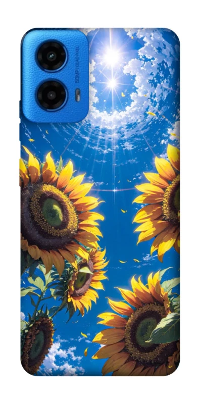 Чехол на Motorola Moto G45 Sunflowers фото 1 из 1