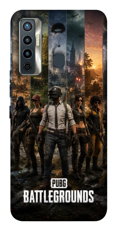 Чехол на TECNO Camon 17 PUBG фото 1 из 1