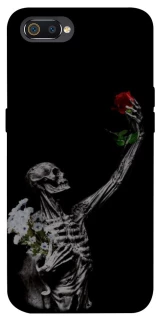 Чехол на Realme C2 Skeleton vs Rose фото 1 из 1