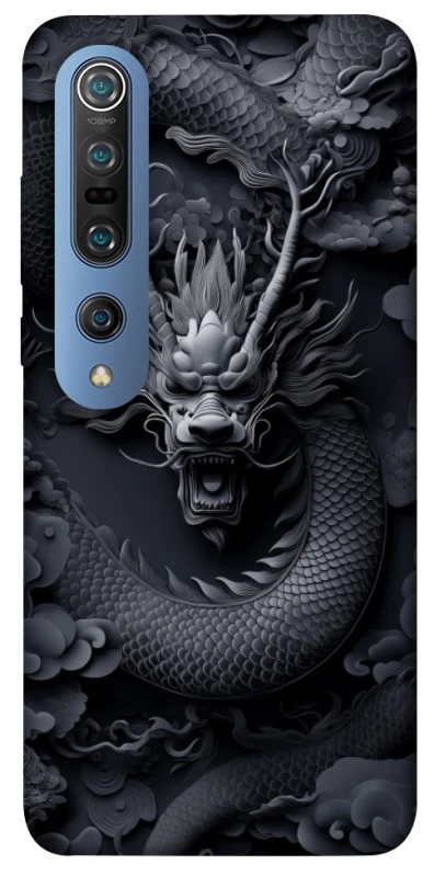 Чохол на Xiaomi Mi 10 / Mi 10 Pro black dragon фото 1 з 1