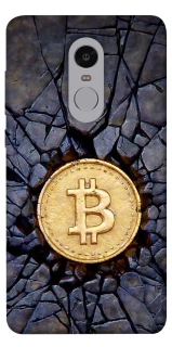 Чохол на Xiaomi Redmi Note 4X / Note 4 (Snapdragon) Bitcoin cracks фото 1 з 1