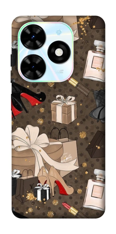 Чехол на TECNO Spark Go 2024 Fashion collage ver.1 фото 1 из 1