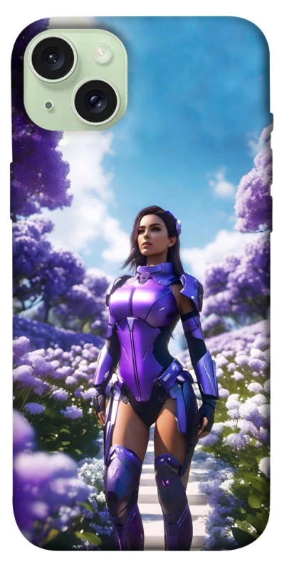 Чохол на Apple iPhone 15 Plus (6.7") Cyber space girl ver.4 фото 1 з 1
