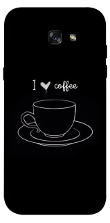 Чехол на Samsung A720 Galaxy A7 (2017) Black coffee фото 1 из 1