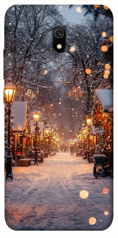 Чохол на Xiaomi Redmi 8a Новорічний v50 фото 1 з 1