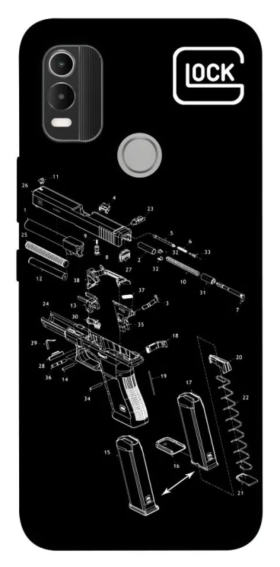 Чехол на Nokia C21 Plus LOCK фото 1 из 1