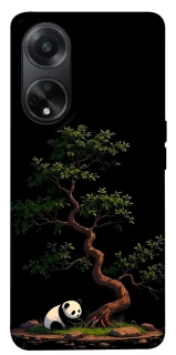 Чехол на Oppo A58 4G Panda and tree фото 1 из 1