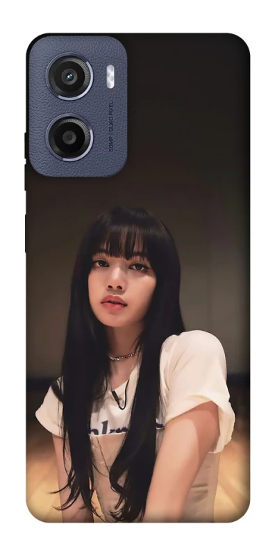 Чохол на Motorola Moto E15 Lisa - BLACKPINK фото 1 з 1