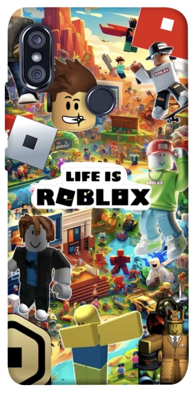 Чохол на Xiaomi Redmi Note 5 Pro / Note 5 (AI Dual Camera) Life is Roblox фото 1 з 1