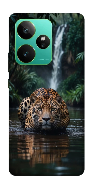 Чохол на Realme GT 7 Leopard in water фото 1 з 1