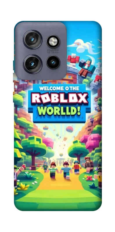 Чохол на Motorola Edge 50 Neo Roblox World фото 1 з 1