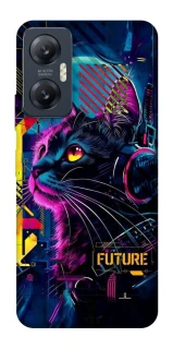 Чохол на Infinix Hot 20 5G Cyber Cat v2 фото 1 з 1