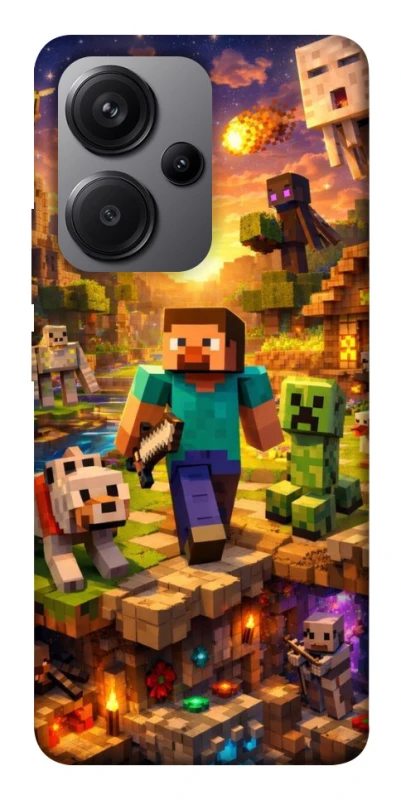Чохол на Xiaomi Redmi Note 13 Pro+ Minecraft v6 фото 1 з 1