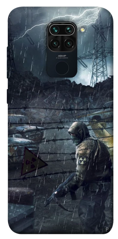 Чехол на Xiaomi Redmi Note 9 / Redmi 10X Сталкер v13 фото 1 из 1