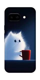 Чехол на Google Pixel 9a Чехол кот с кофе фото 1 Чехол на Google Pixel 9a Чехол кот с кофе фото 1 из 1