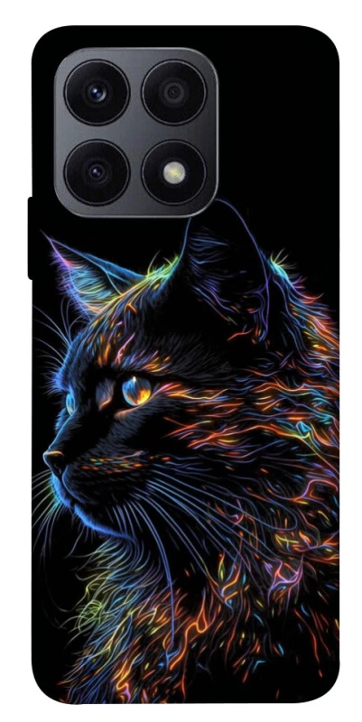 Чохол на Huawei Honor X8a Чорний кіт фото 1 з 1
