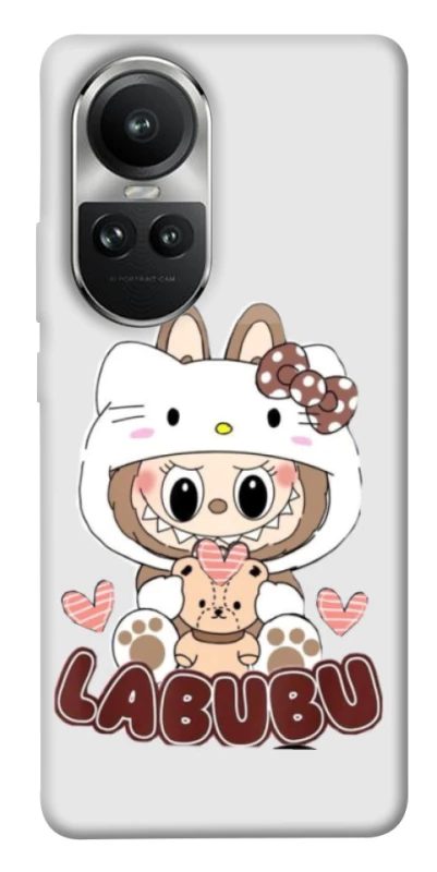 Чохол на Oppo Reno 10 Hello Kitty Labubu фото 1 з 1