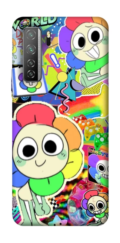 Чехол на Huawei Nova 7 SE Dandy world collage фото 1 из 1