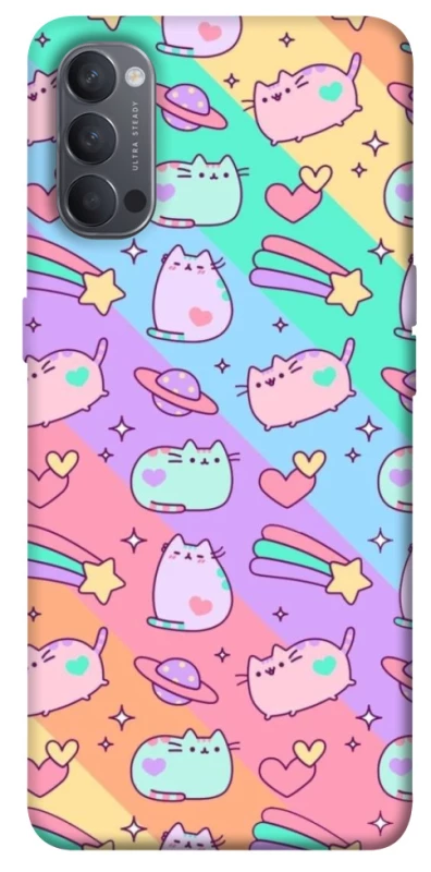 Чехол на Oppo Reno 4 Cat Cute фото 1 из 1