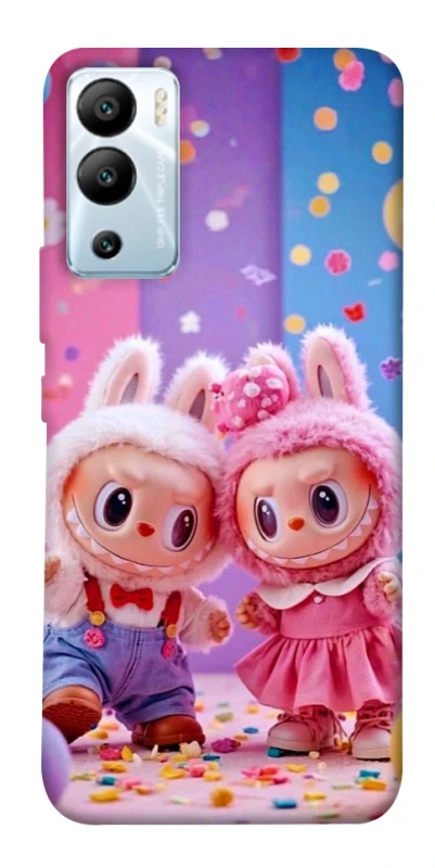 Чохол на Infinix Hot 12i Labubu twins ver.3 фото 1 з 1