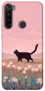 Чехол на Xiaomi Redmi Note 8T cat on a field фото 1 из 1