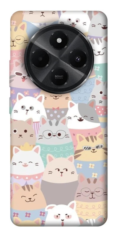Чохол на Xiaomi Poco M7 Funny Kittens ver.2 фото 1 з 1