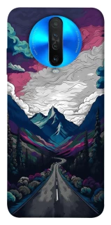 Чехол на Xiaomi Redmi K30 Нарисованные горы фото 1 из 1