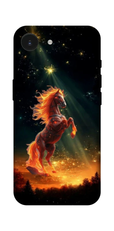 Чохол на Apple iPhone 16e (6.1") Red Fire Horse ver.2 фото 1 з 1