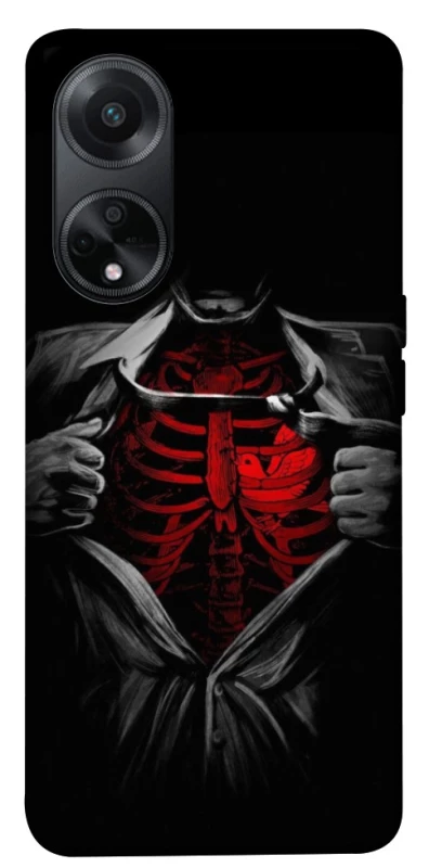 Чехол на Oppo A58 4G Skeleton Heart фото 1 из 1