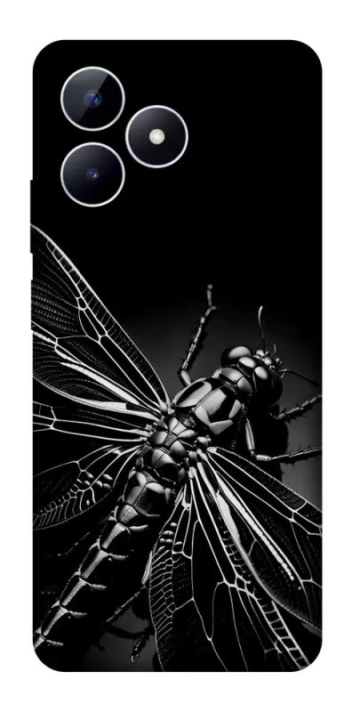 Чехол на Realme Note 50 5G Black dragonfly фото 1 из 1
