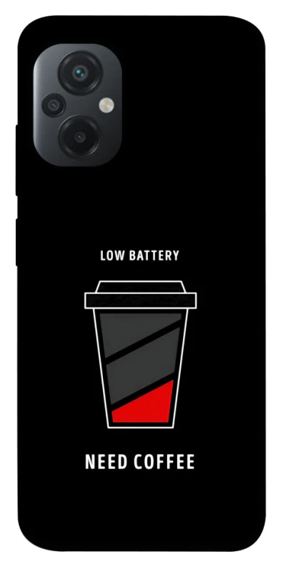 Чехол на Xiaomi Poco M5 Low battery фото 1 из 1