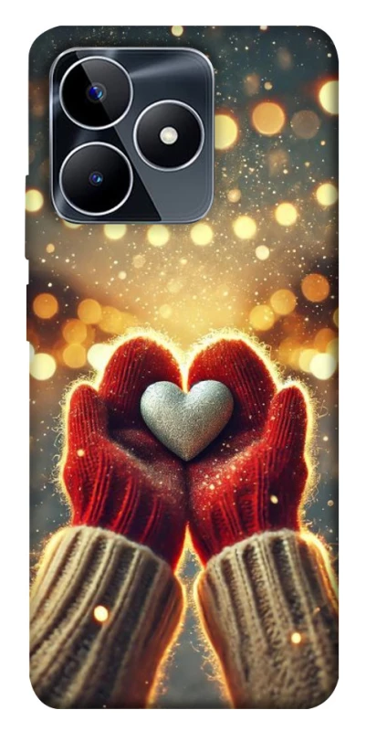 Чехол на Realme C53 Heart in hand фото 1 из 1