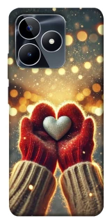 Чехол на Realme C53 Heart in hand фото 1 из 1