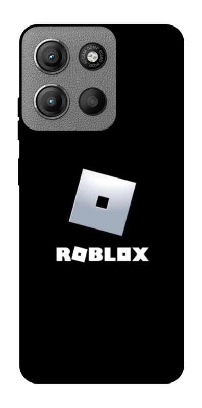 Чохол на Motorola Moto G15 4G Roblox logo black фото 1 з 1