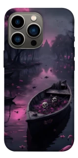 Чехол на Apple iPhone 13 Pro (6.1") Boat and flamingo фото 1 из 1