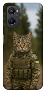 Чехол на Oppo A96 Кот защитник фото 1 из 1