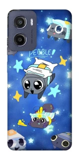 Чехол на Motorola Moto G05 Pebble kitten stars фото 1 из 1