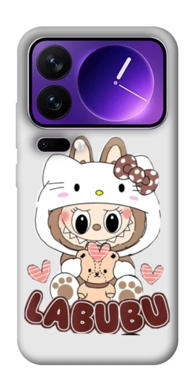 Чехол на Xiaomi 17 Pro Max Hello Kitty Labubu фото 1 из 1