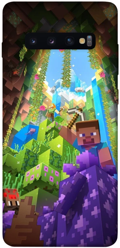 Чохол на Samsung Galaxy S10+ Minecraft forever фото 1 з 1