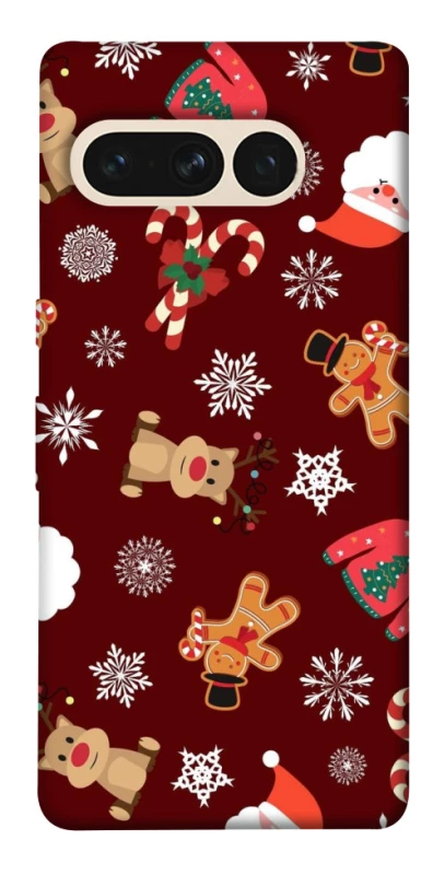 Чехол на Google Pixel 7 Pro Новогодний v6 фото 1 из 1