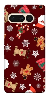 Чехол на Google Pixel 7 Pro Новогодний v6 фото 1 из 1