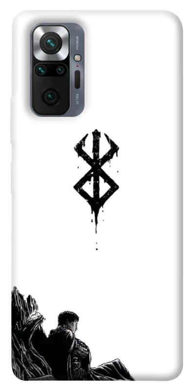 Чохол на Xiaomi Redmi Note 10 Pro berserk white фото 1 з 1