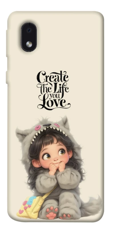 Чохол на Samsung Galaxy M01 Core / A01 Core Create the life you love фото 1 з 1