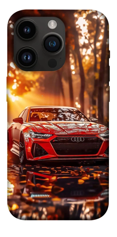 Чохол на Apple iPhone 14 Pro (6.1") Audi at sunset фото 1 з 1