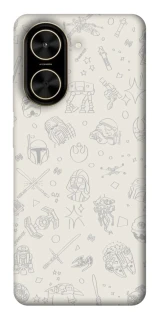 Чохол на Xiaomi Poco C71 Star Wars background ver.1 фото 1 з 1