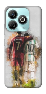 Чохол на ZTE Blade A75 4G Ronaldo та Messi фото 1 з 1