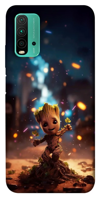 Чохол на Xiaomi Redmi Note 9 4G / Redmi 9 Power Baby Groot v3 фото 1 з 1