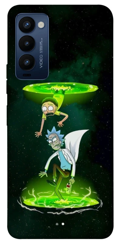 Чохол на TECNO Camon 18 Rick and Morty фото 1 з 1